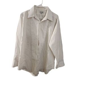Lucasini size 17 button up long sleeve top